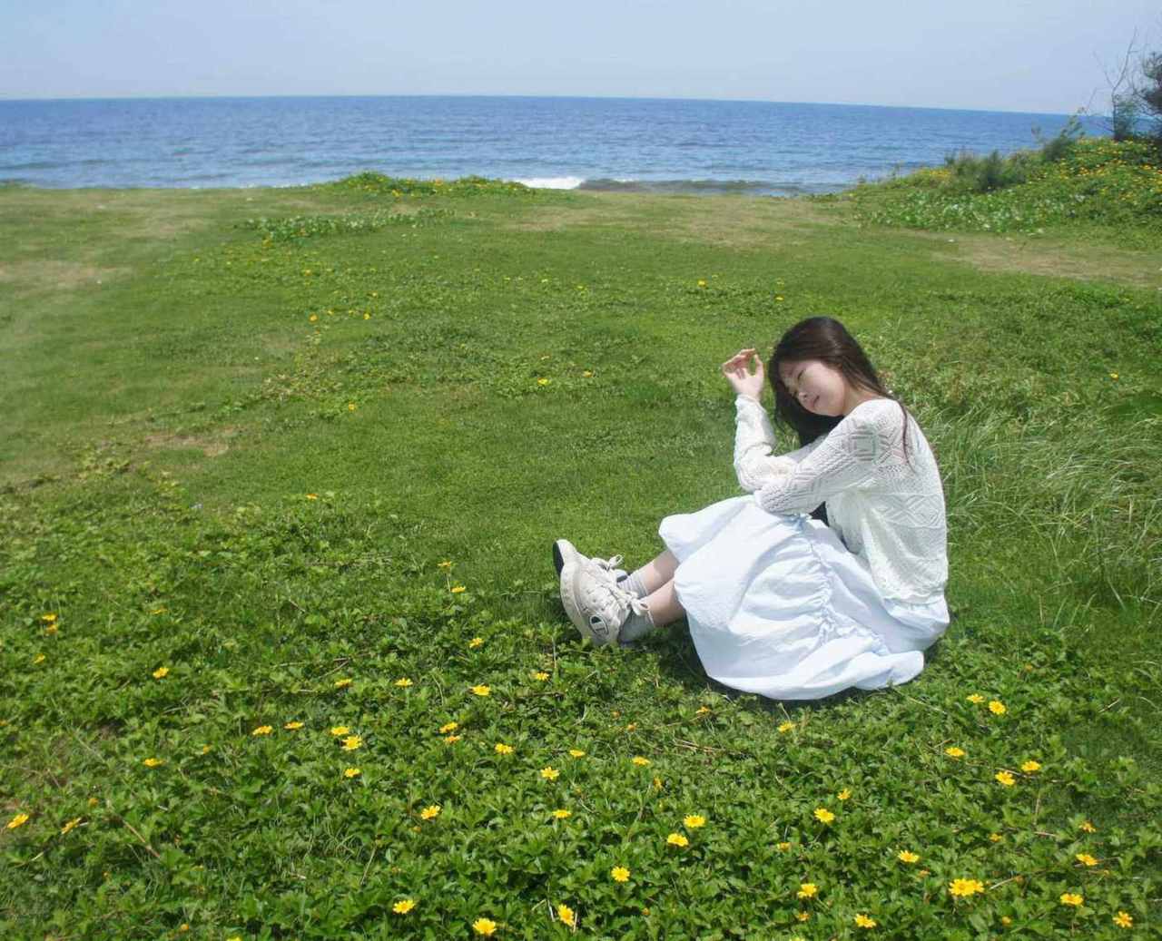社员摄影作品：面海而坐